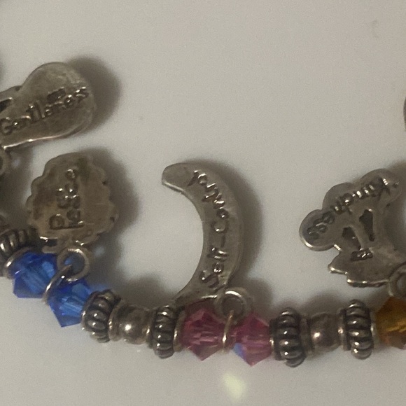 Mikasa holiday orchard & glass🍇bunch+925 multi-charm Bracelet - Picture 8 of 17